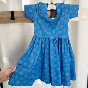 🆕 Hanukkah Toddler Girl Colorful Menorah Dress With Pockets